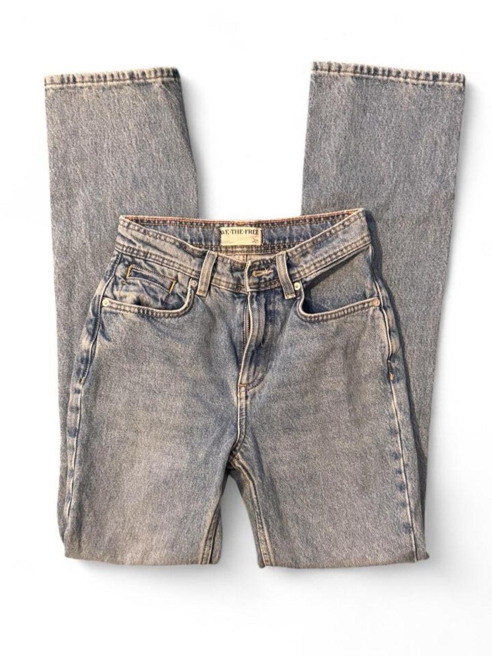 Free people straight leg jeans